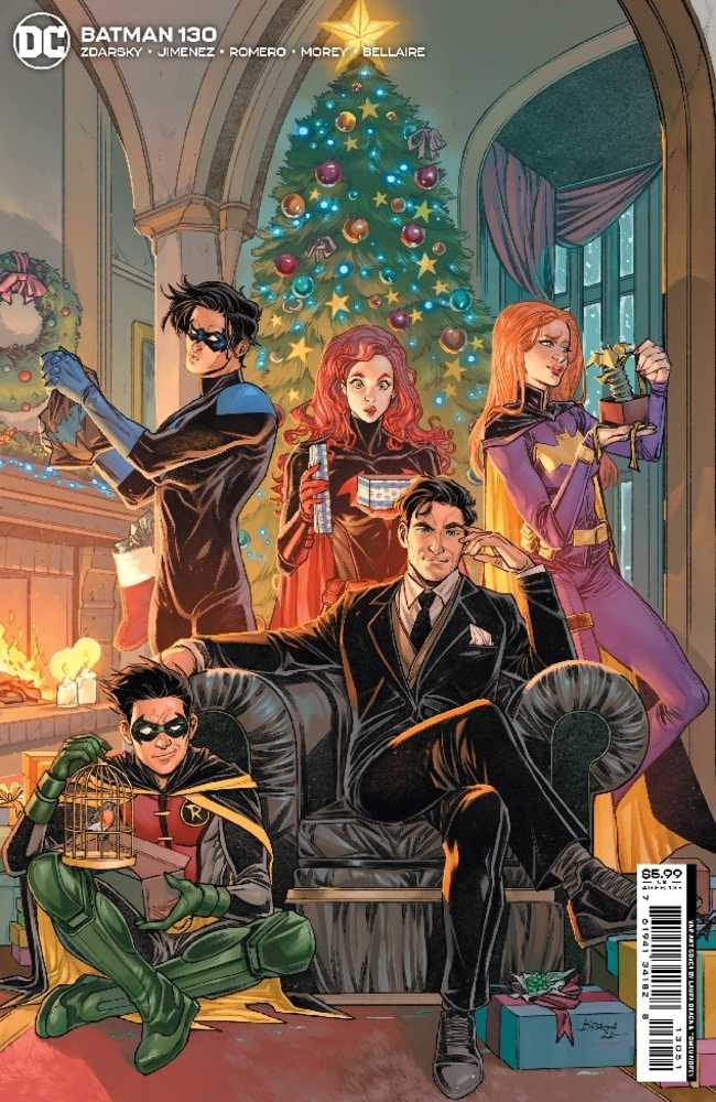 Batman #130 Cover D Laura Braga Holiday Card Stock Variant - Inner Nerd