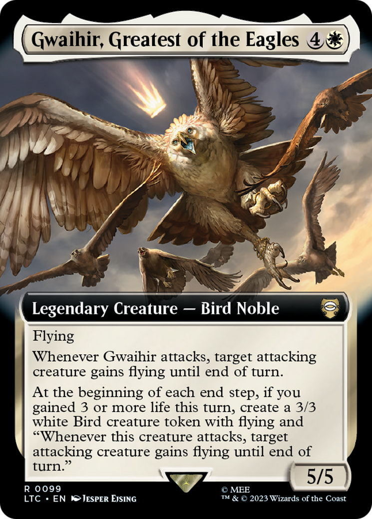 Gwaihir, Greatest of the Eagles (Extended Art) (99) (Commander: The Lord of the Rings: Tales of Middle-earth)