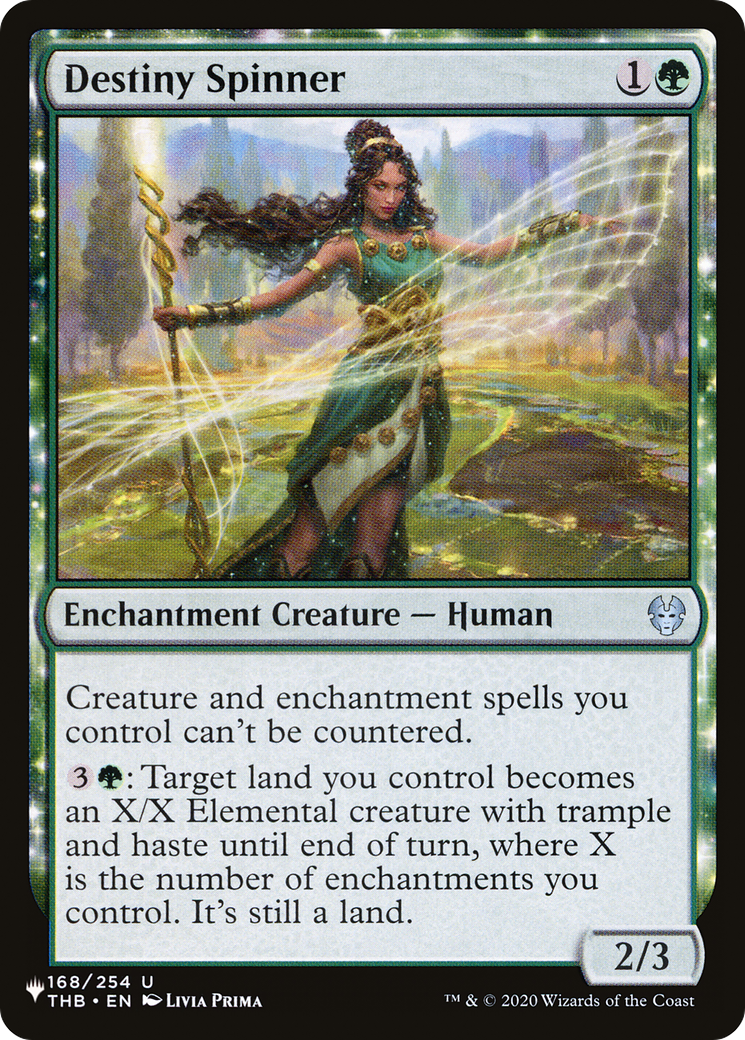 Destiny Spinner (168/254) [The List Reprints]