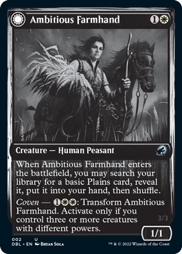 Ambitious Farmhand (2) (Innistrad: Double Feature)