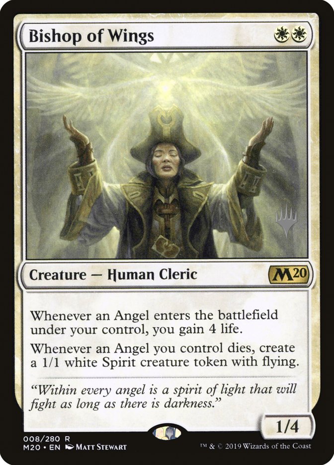 Bishop of Wings (Promo Pack) [Core Set 2020 Promos] - Inner Nerd