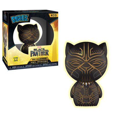 Black Panther: Erik Killmonger Dorbz Vinyl Figure [Glow in The Dark] - Inner Nerd