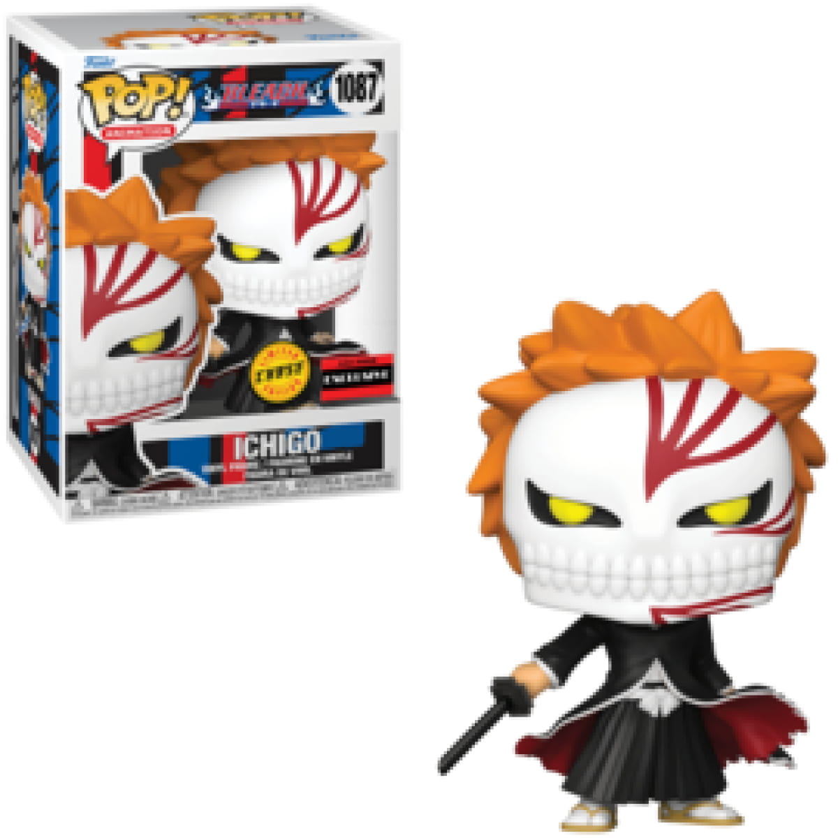 Bleach #1087 - Ichigo Pop! Vinyl Figure [Chase] [Aaa Anime Exclusive] Vinyl