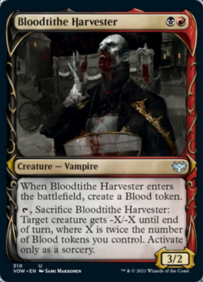 Bloodtithe Harvester (Showcase Fang Frame) [Innistrad: Crimson Vow] - Inner Nerd