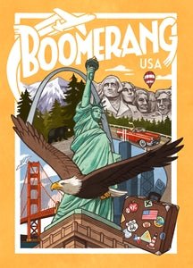 Boomerang USA Board Game - Inner Nerd