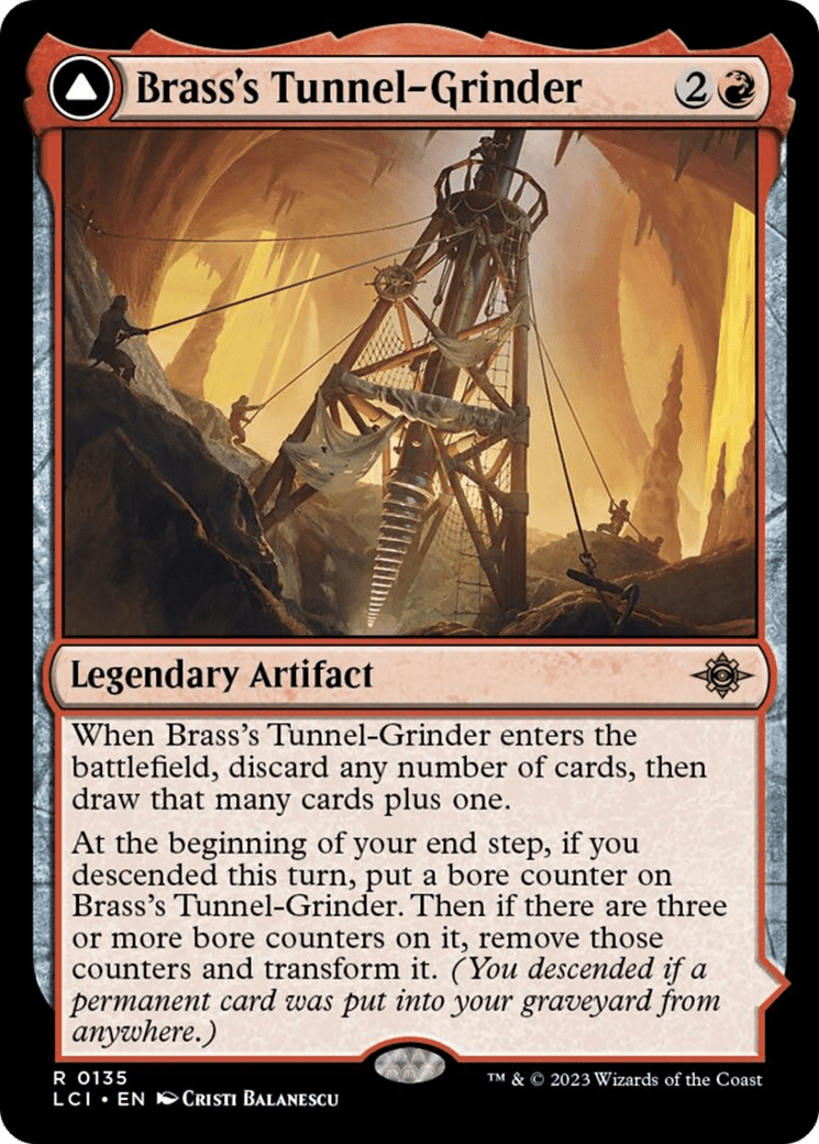 Brass's Tunnel - Grinder // Tecutlan, The Searing Rift [The Lost Caverns of Ixalan] - Inner Nerd