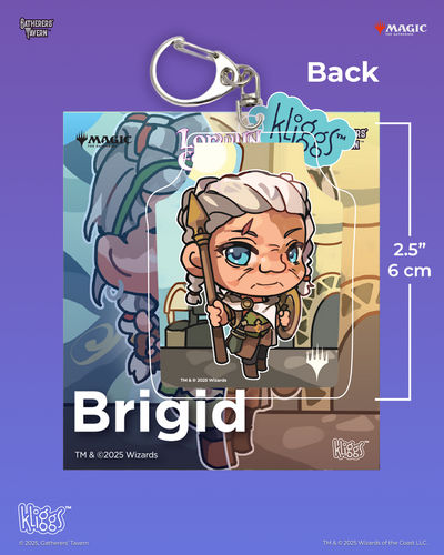 Brigid Lorwyn Eclipsed Kliggs Double-Sided Keychain