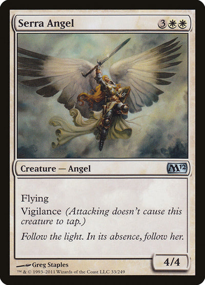 Serra Angel (33) (Magic 2012 (M12))