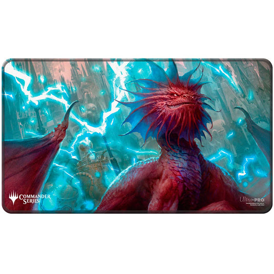 Ultra Pro: Black-Stitched Playmat - Commander Series - Niv-Mizzet Fan Vote