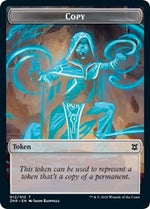 Copy // Kor Warrior Double-Sided Token (12 // 4) [Zendikar Rising]