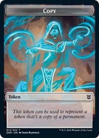 Copy // Kor Warrior Double-Sided Token (12 // 4) [Zendikar Rising]