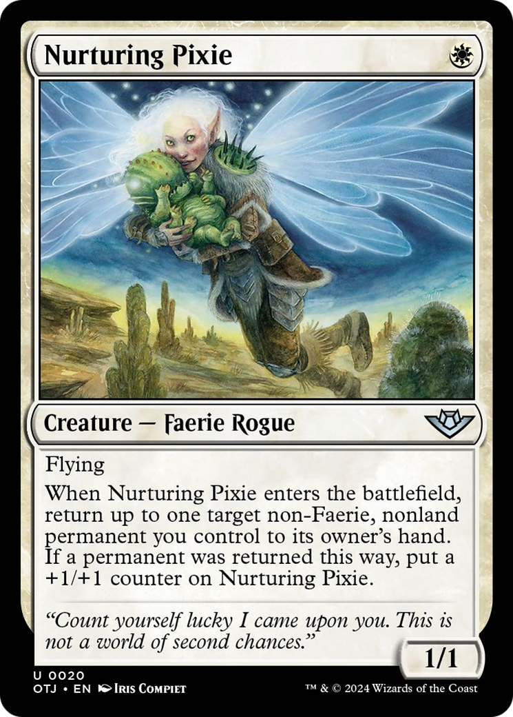 Nurturing Pixie (20) (Outlaws of Thunder Junction)