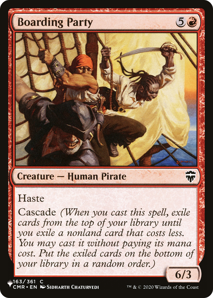 Boarding Party (163/361) [The List Reprints]