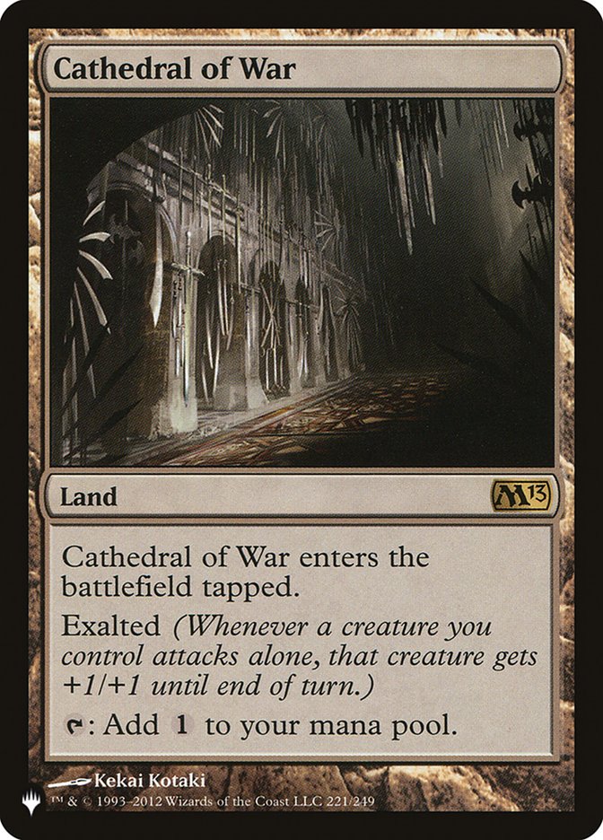 Cathedral of War (221/249) [The List Reprints]