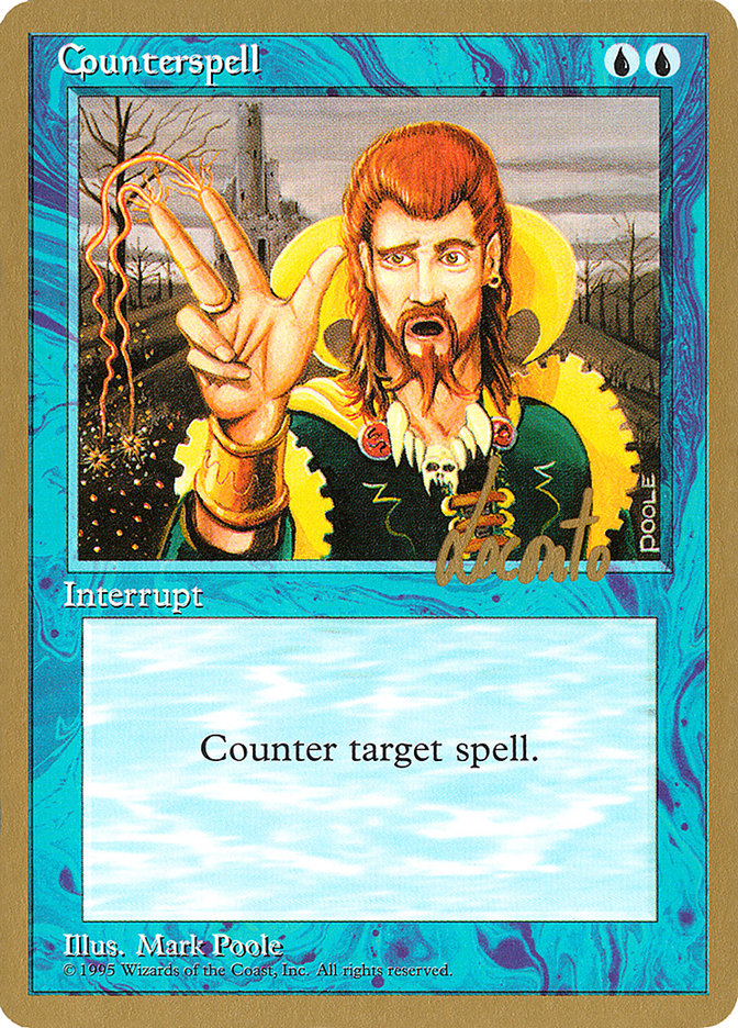 Counterspell - 1996 Michael Loconto (4ED) [World Championship Decks]