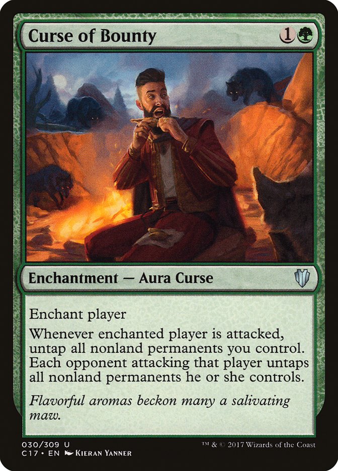 Curse of Bounty (30) [Commander 2017]