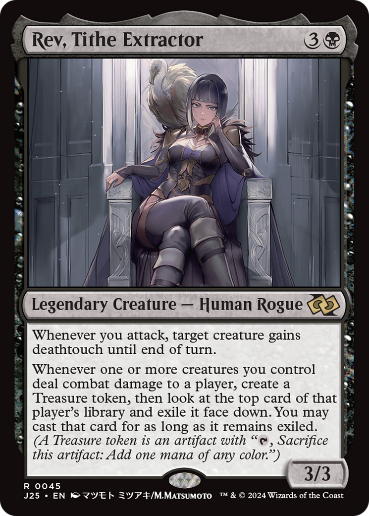 Rev, Tithe Extractor (Anime) (45) (Foundations Jumpstart)