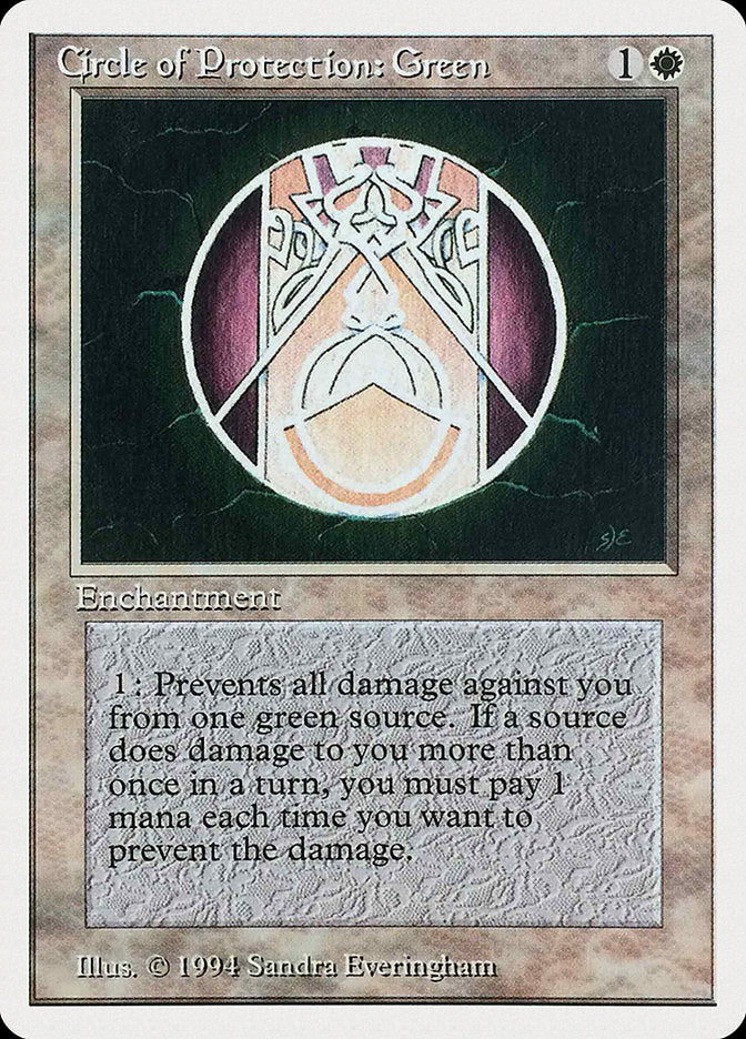 Circle of Protection: Green (11) [Summer Magic]