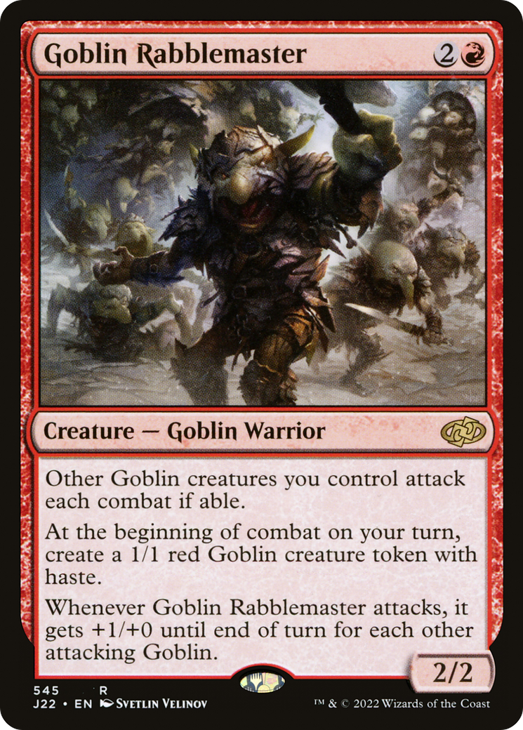 Goblin Rabblemaster [Jumpstart 2022]