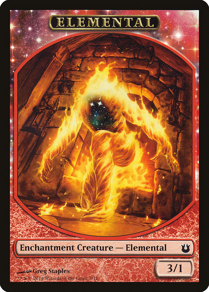 Elemental Token [Born of the Gods Tokens]