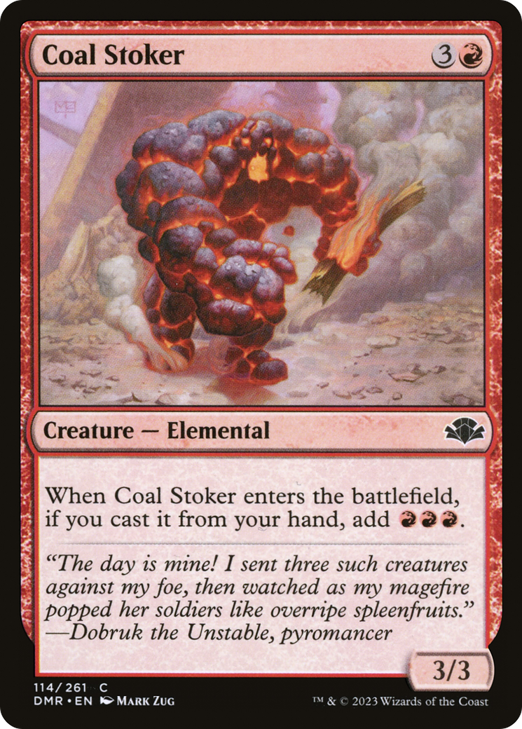 Coal Stoker (114) [Dominaria Remastered]