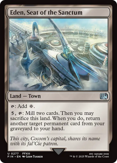 Eden, Seat of the Sanctum (277) (FINAL FANTASY)