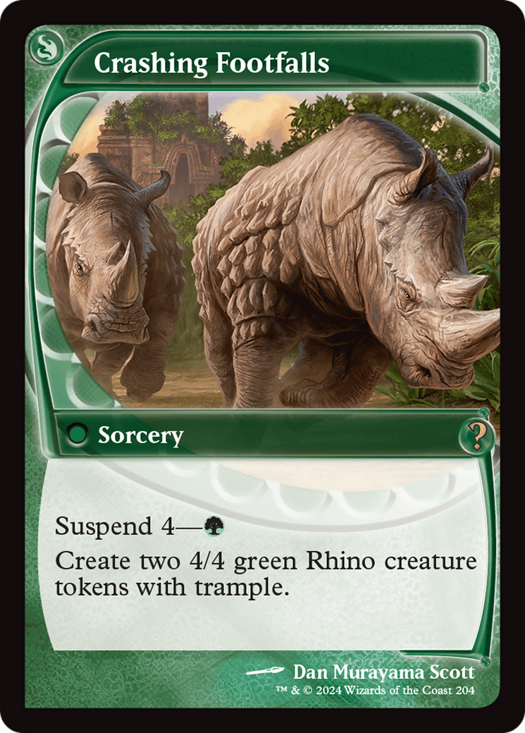 Crashing Footfalls (Future Sight) (204) (Mystery Booster 2)