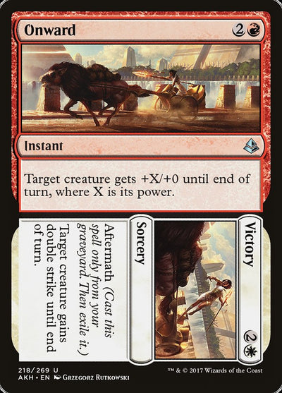 Onward // Victory (218) (Amonkhet)