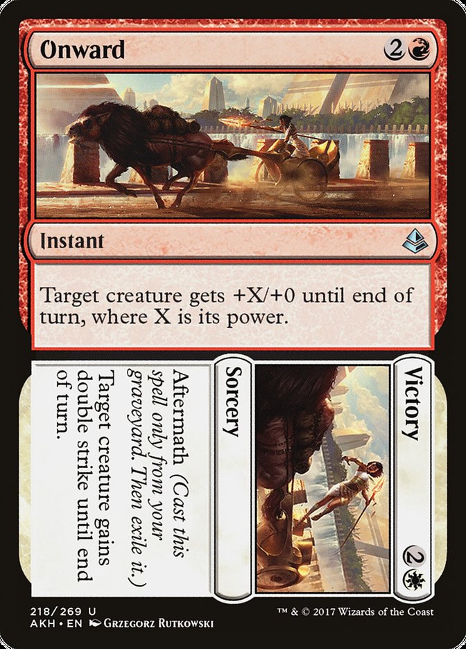 Onward // Victory (218) (Amonkhet)