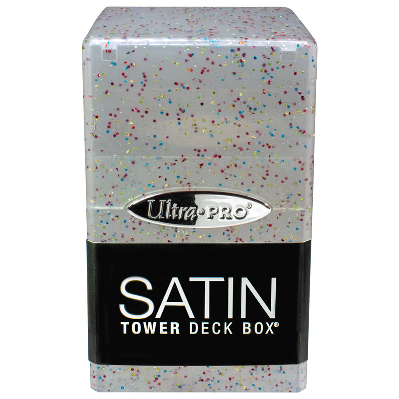 Ultra PRO: Satin Tower - Glitter Clear