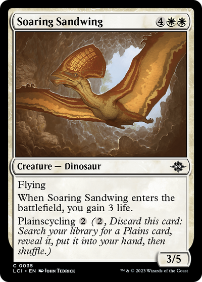 Soaring Sandwing (35) (The Lost Caverns of Ixalan)