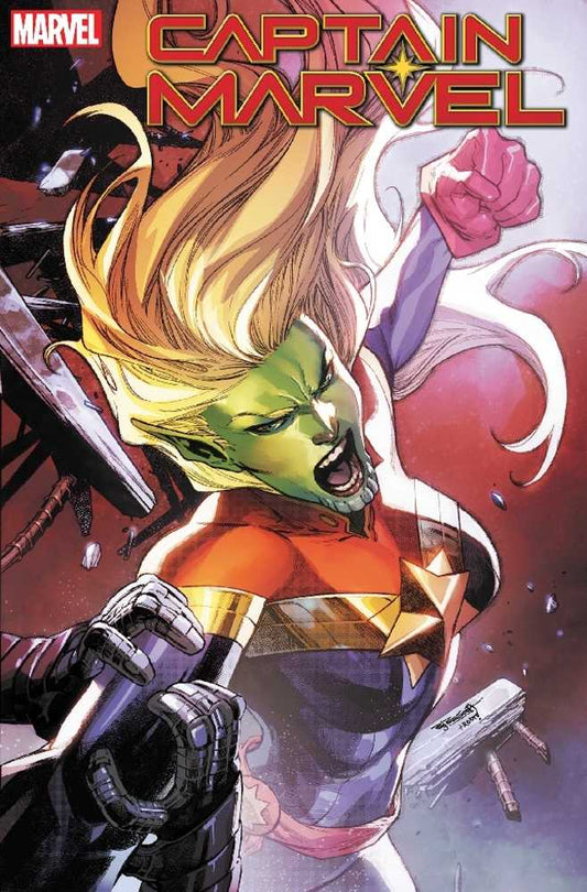 Captain Marvel #38 Segovia Skrull Variant - Inner Nerd