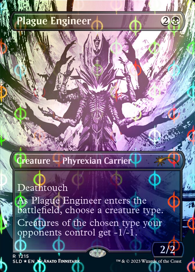 Plague Engineer (Step-and-Compleat Foil) (1215) (Secret Lair Drop Series)