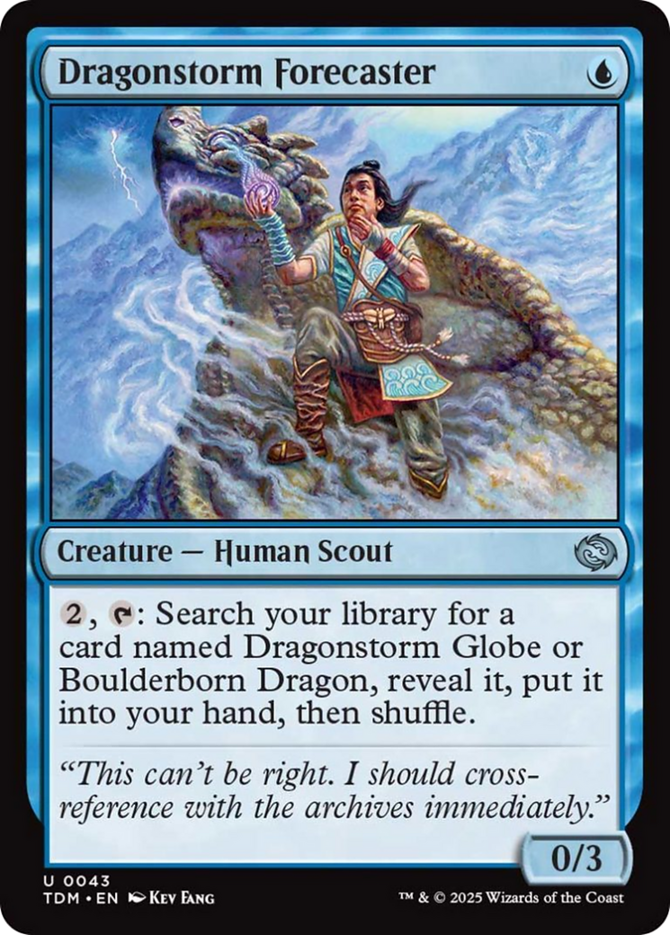 Dragonstorm Forecaster (43) (Tarkir: Dragonstorm)