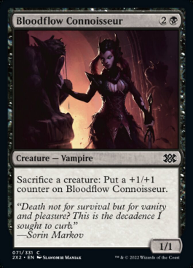 Bloodflow Connoisseur (71) [Double Masters 2022]