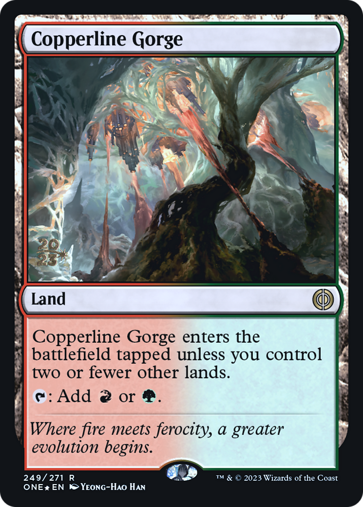 Copperline Gorge (249) [Prerelease Cards]