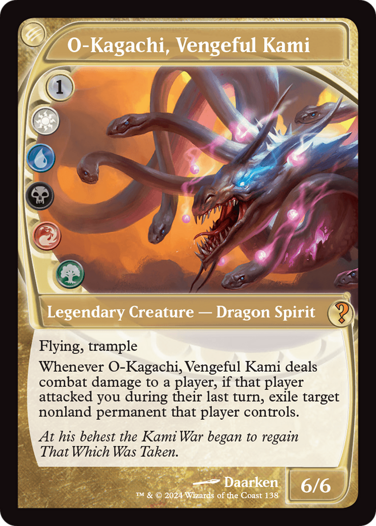 O-Kagachi, Vengeful Kami (Future Sight) (138) (Mystery Booster 2)