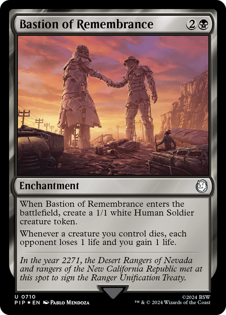 Bastion of Remembrance (Surge Foil) (710) [Universes Beyond: Fallout]