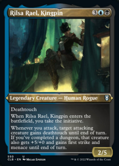 Rilsa Rael, Kingpin (Foil Etched) (550) (Commander Legends: Battle for Baldur's Gate)