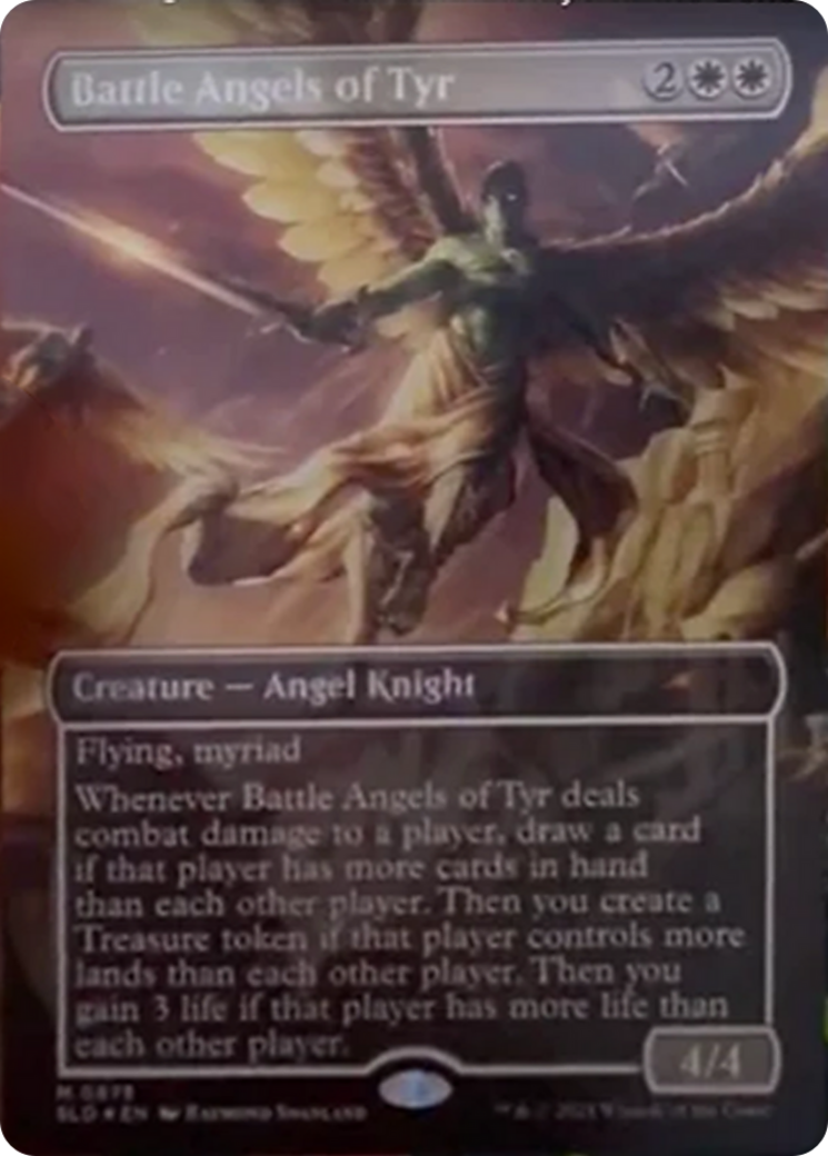 Battle Angels of Tyr (Rainbow Foil) (875) [Secret Lair Drop Series]