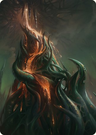 Copperline Gorge Art Card (57) [Phyrexia: All Will Be One]