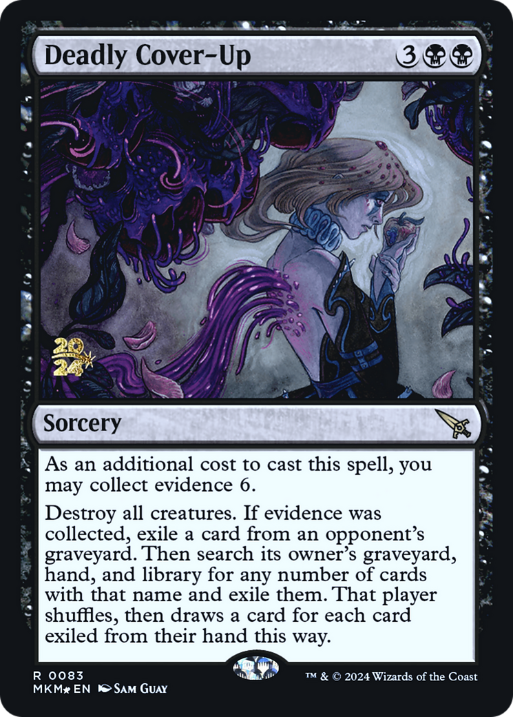 Deadly Cover-Up (83) [Prerelease Cards]