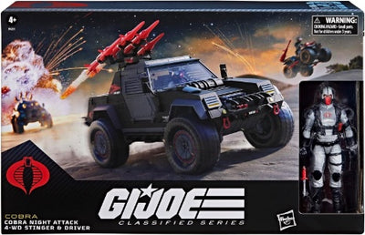 G.I. Joe Classified Series Cobra Night Attack Stinger 4-WD #120