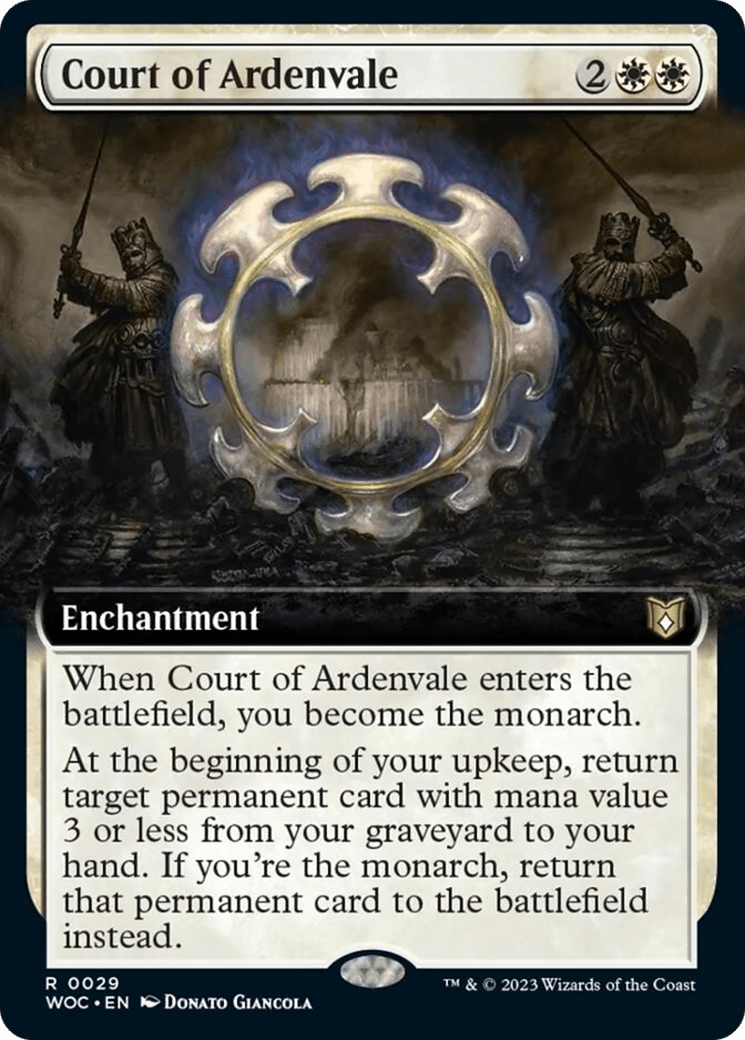 Court of Ardenvale (Extended Art) [Wilds of Eldraine Commander] - Inner Nerd