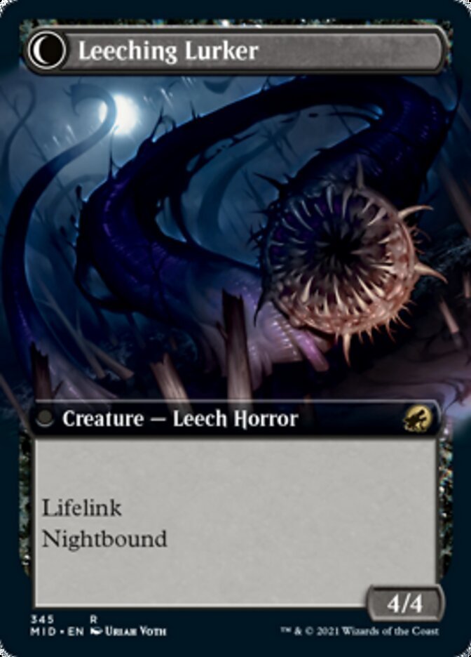 Curse of Leeches // Leeching Lurker (Extended Art) [Innistrad: Midnight Hunt] - Inner Nerd