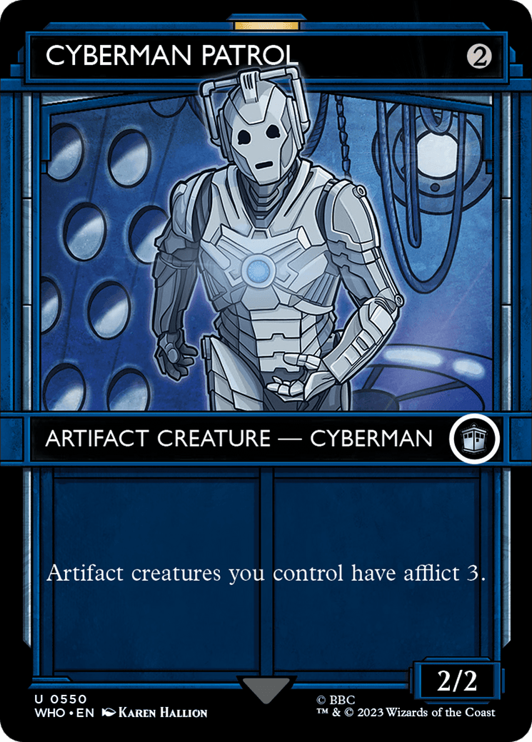 Cyberman Patrol (Showcase) [Doctor Who] - Inner Nerd