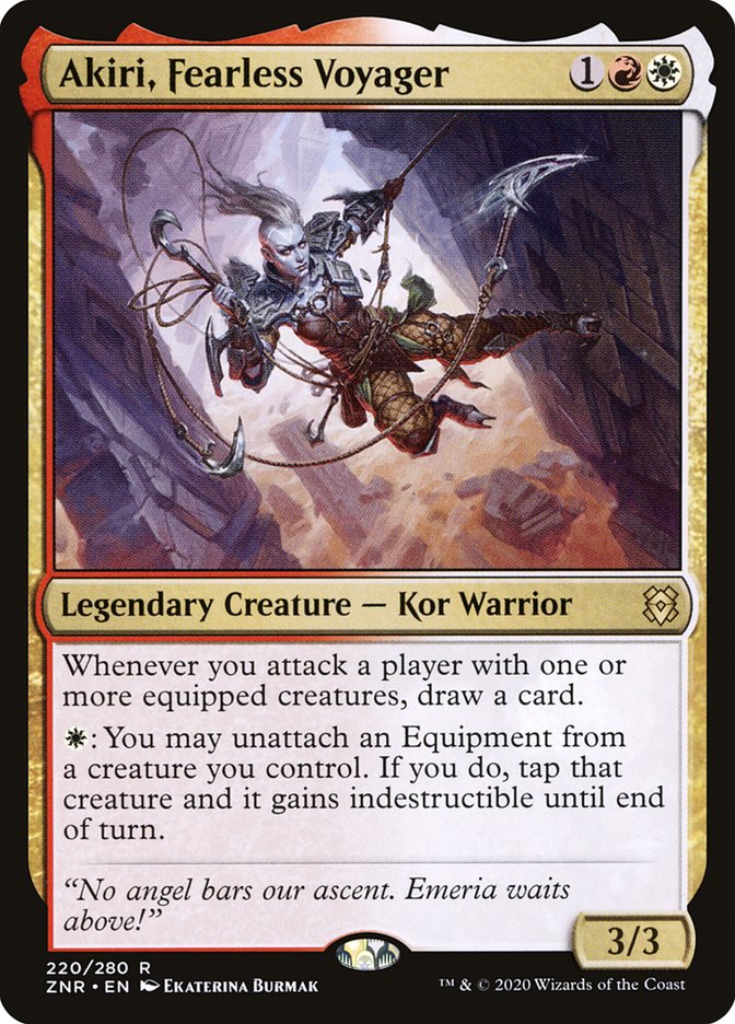Akiri, Fearless Voyager (220) [Zendikar Rising]