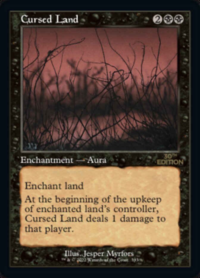 Cursed Land (Retro Frame) (393) [30th Anniversary Edition]