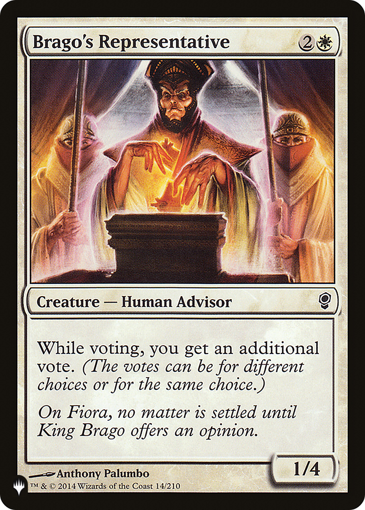 Brago's Representative (14/210) [The List Reprints]