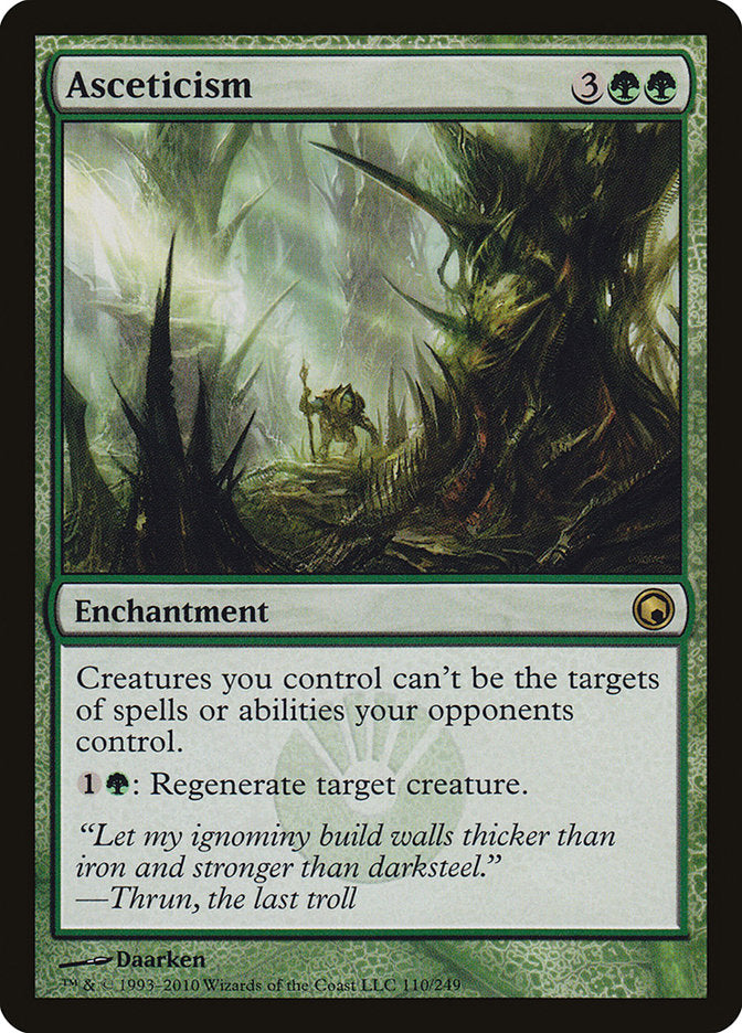 Asceticism (110) [Scars of Mirrodin]